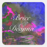 Blue Fusion 2 Wedding Stickerme
