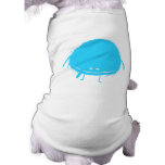 blue fuzzy duzzle monster pet clothes