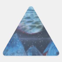 BLUE GALAXY STAR NEPTUNE STICKER