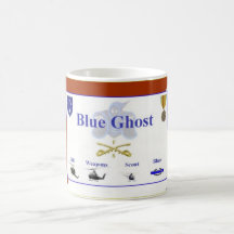 Blue Ghost Coffee Mugs