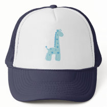 Blue Giraffe Hat