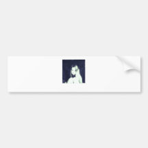 blue girl bumper stickers