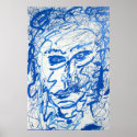Blue Girl posters