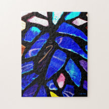 'Blue Glass' Jigsaw Puzzle