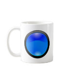 Blue Glass Coffee Mug
