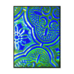 Blue Glass Postcard