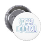 Blue Going to be an Uncle Button