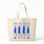 Blue Grad Girl Silhouettes bags