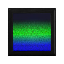 Blue & Green #2 Keepsake Box