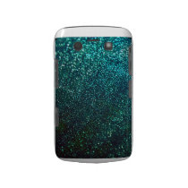 Blue/Green Glitter Blackberry Bold Cover