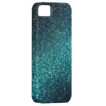 Blue/Green Sparkle Glitter iPhone 5 Case