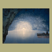Blue Grotto, Island of Capri, Campania, Italy posters