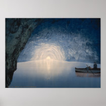 Blue Grotto, Island of Capri, Campania, Italy Posters