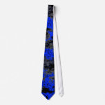 Blue Grunge Clouds Tie