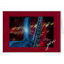 Blue  Guitar Cards