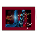 Blue Guitar Card