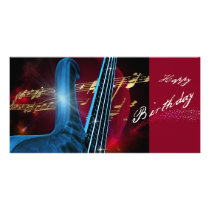 Blue Guitar Photo Cards