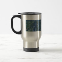 Blue Hand Towel Texture Mug