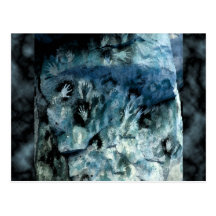 Blue Hands Postcards