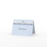 Blue Harmony Photo Thank You Notecard