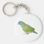 Blue Head Pionus Parrot Key Chains