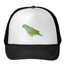 Blue Head Pionus Parrot Trucker Hats