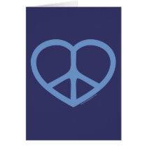 Blue Heart of Love, Peace Sign