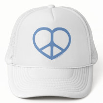 Blue Heart of Love, Peace Sign