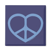 Blue Heart of Love, Peace Sign