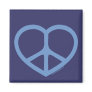Blue Heart of Love, Peace Sign