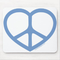 Blue Heart of Love, Peace Sign