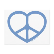 Blue Heart of Love, Peace Sign