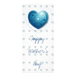 Blue heart, rack card