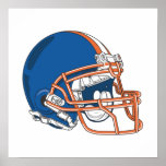 Blue Helmet Posters