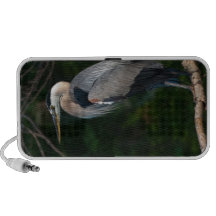 Blue Heron Doodle Speaker