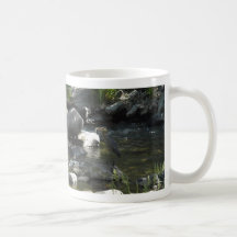 Blue Heron Fishing in Oak Creek in Sedona Mug
