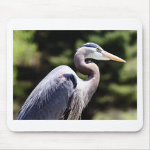 Blue Heron Mouse Pad