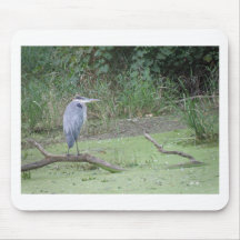 Blue Heron Mouse Pad