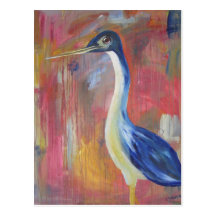 Blue Heron Postcard