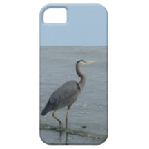 Blue Heron Under Blue Sky iPhone 5 Case