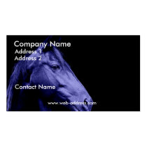 Blue Horse Business Card business cards
