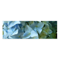 Blue Hydrangea Bookmark Profile Card Business Card Templates