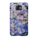 Blue Hydrangea Botanical Art Galaxy Case Galaxy SII Cover