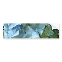 Blue Hydrangea Flower II Bumper Sticker