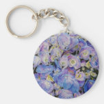 Blue Hydrangea Key Chain