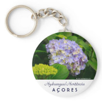 Blue Hydrangea Key Chains