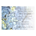 Blue Hydrangea Rehearsal Dinner Invitation