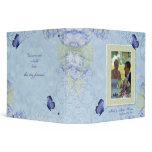 Blue Hydrangea, Wedding Album Binder
