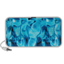 Blue iPod Speakers