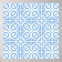 Blue Iron Work Poster